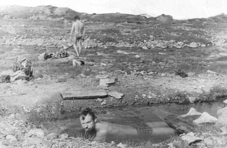 1981 г. Радоновые ванны недалеко от долины гейзеров.